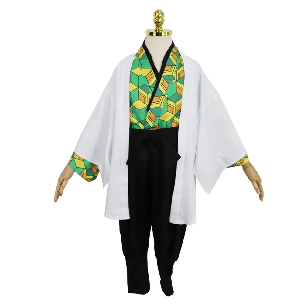 

Demon Slayer Sabito Cosplay Costume Outfits Halloween Carnival Suit