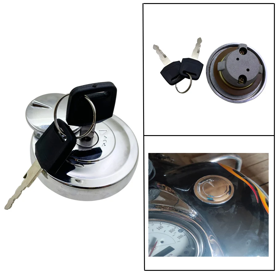 

Крышка для топливного бака мотоцикла с 2 ключами для Yamaha Drag Star Vstar XVS V-STAR 650 950 1100 98-17