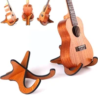 portable ukulele holder stand guitar ukulele stand wooden mini guitarra accessories stand musical strings instrument display