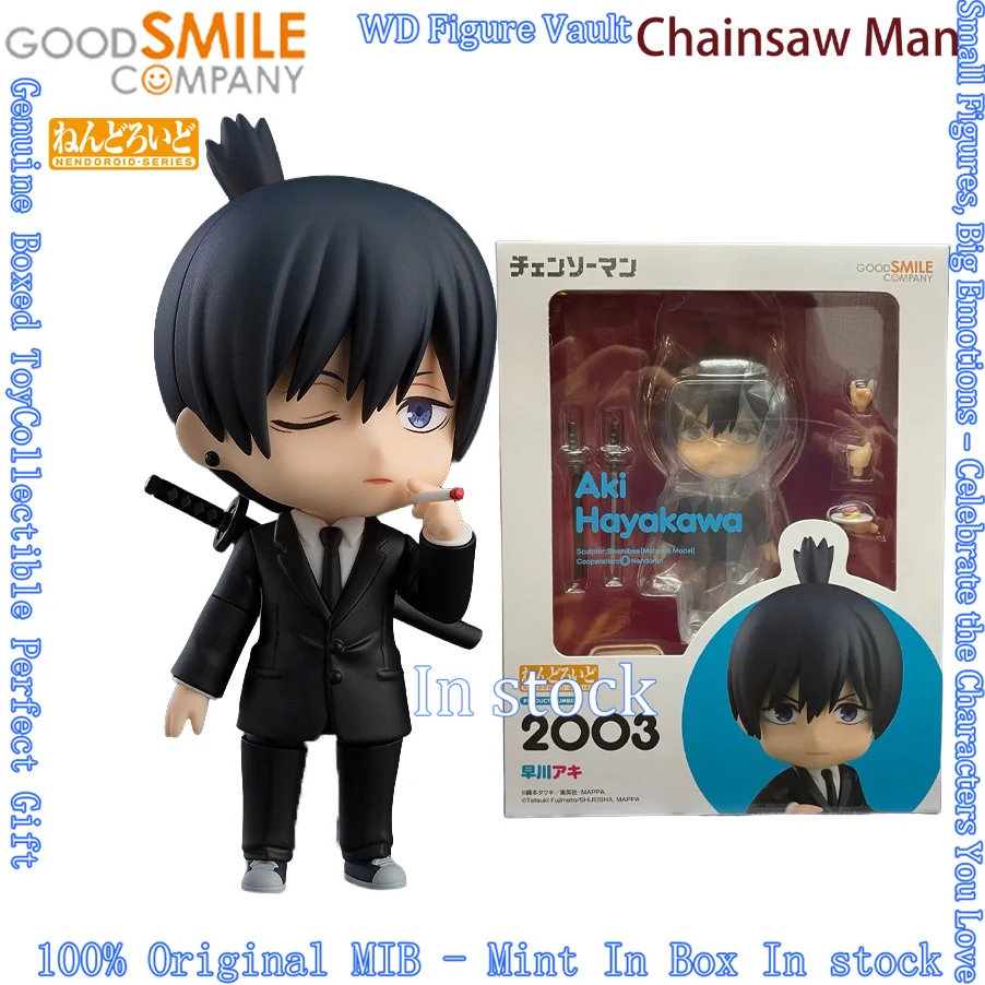 Фото В наличии: Фигурки GSC Nendoroid Chainsaw Man (Дэнджи, Аки Хаякава, Пауэр, Макима) — Аниме-фигурки Q-версии из ПВХ, коллекционные игрушки, подарок №4