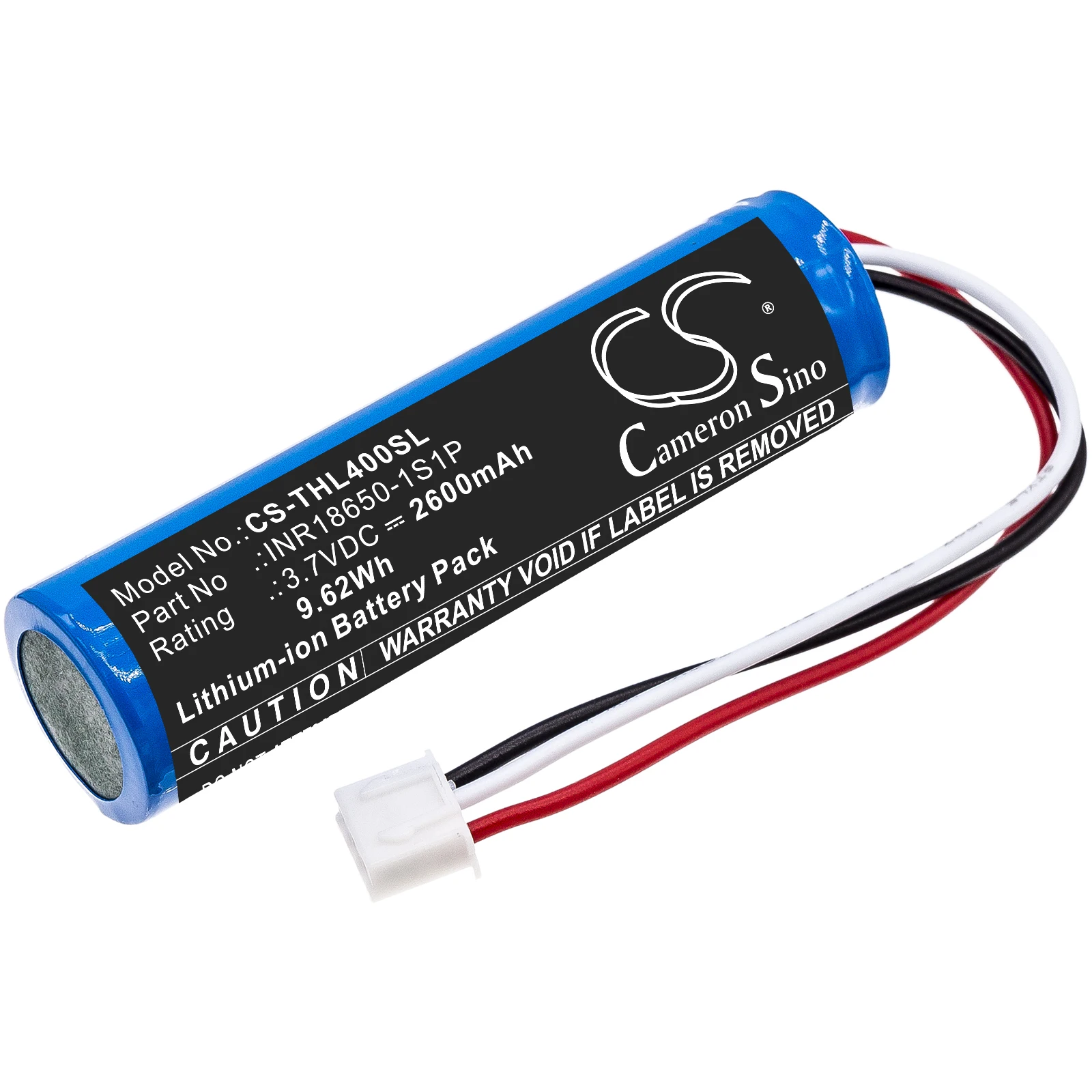 

CS Personal Care Battery for Theradome LH40 LH80 LH80 Pro Fits INR18650-1S1P Li-ion 3.70V 2600mAh/9.62Wh