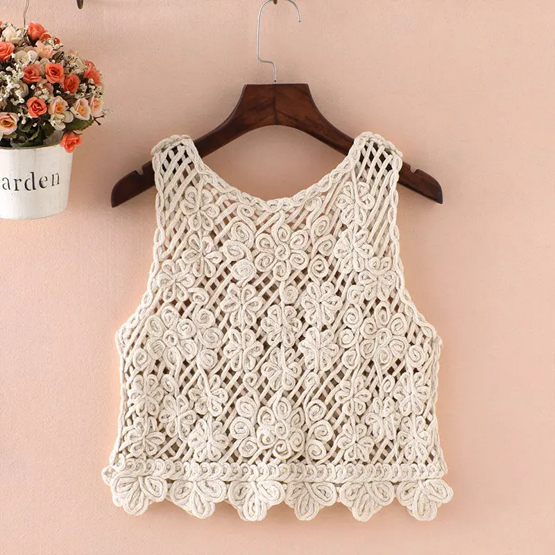 Женская мешковатая жилетка большого размера с V-образным вырезом