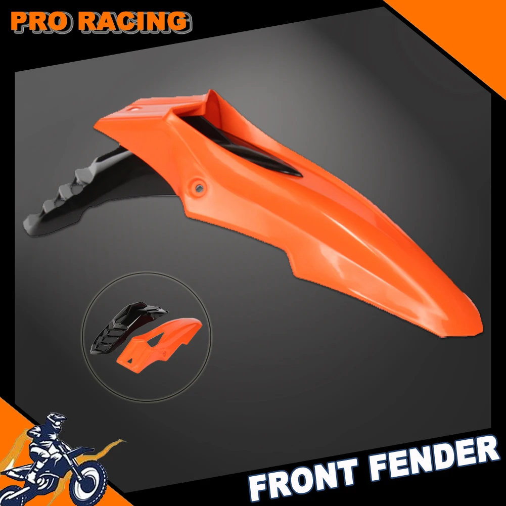 

Front Fender Universal Mud Guard Supermoto Motocross Dirt Pit Bike Plastic Splash Motorcycle Fender Mudguard EXC WRF DRZ RMZ CR