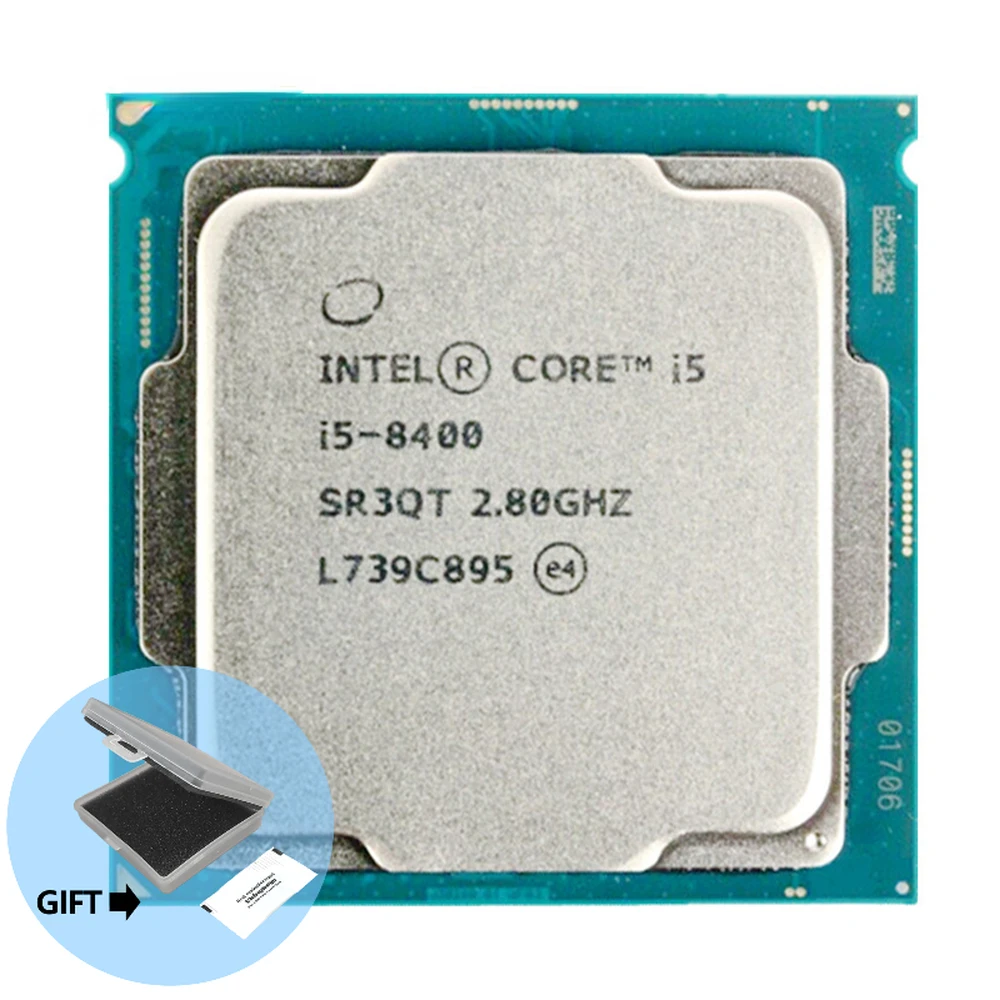 

Intel Core i5-8400 i5 8400 2.8 GHz Six-Core Six-Thread CPU Processor 9M 65W LGA 1151