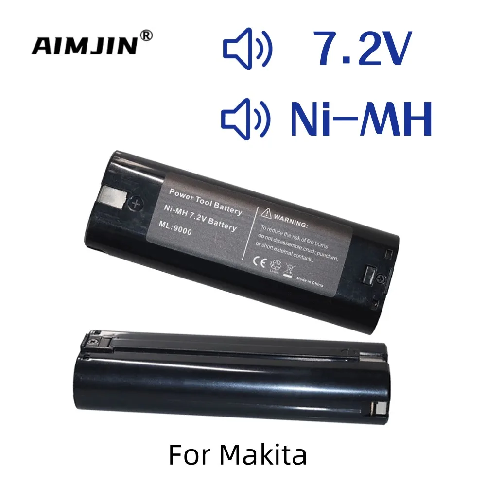 Аккумулятор для электроинструмента MAKITA 7 2 4000 7033 7002-2 7000-9 632003-2 аккумуляторная