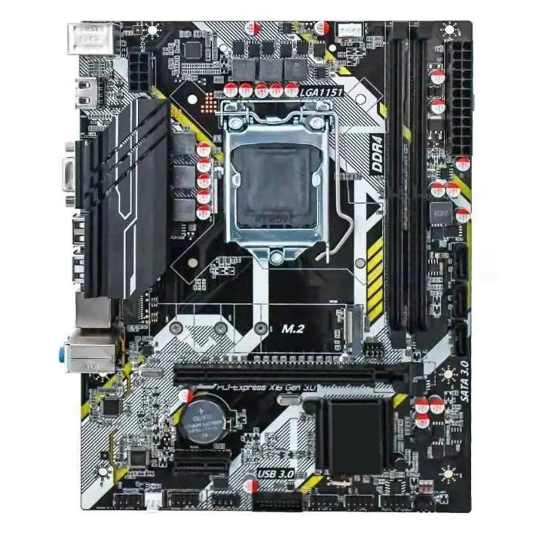 

H310A4 Computer Motherboard LGA1155 DDR4X2 64G Memory Slot M.2 PCI-E 16X SATA3.0 Desktop Game Motherboard