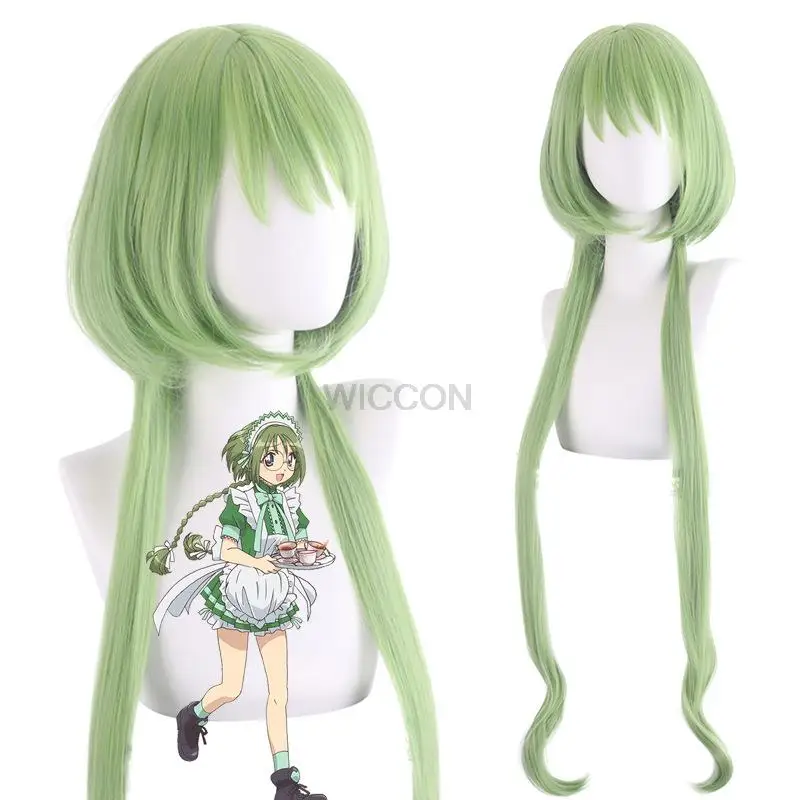 

Anime Tokyo Mew Mew Cosplay Midorikawa Retasu Wig Halloween Green Female Wig Christmas party