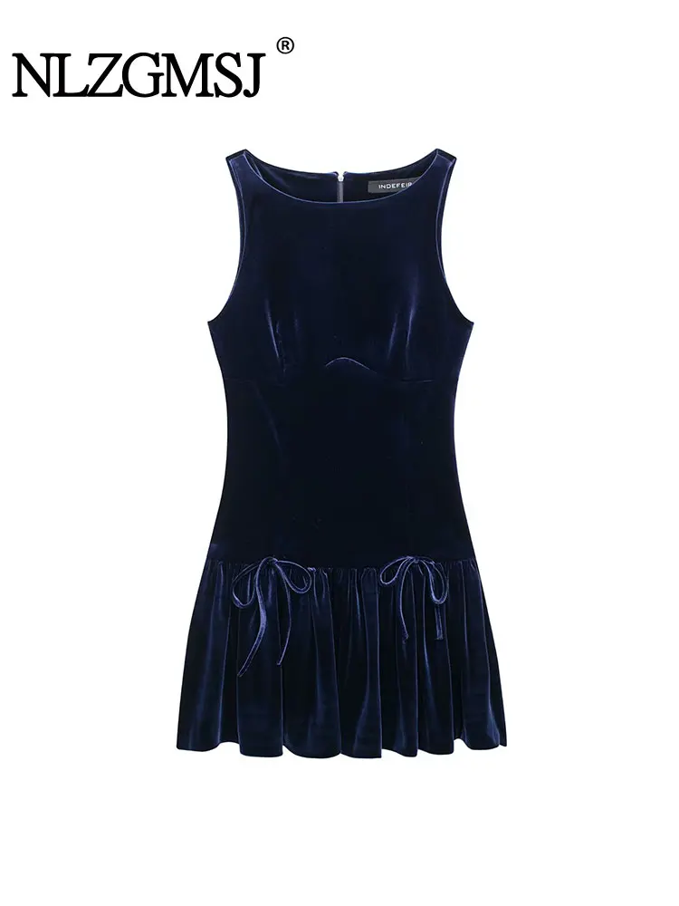 Женское облегающее мини-платье без рукавов цвета в ассортименте