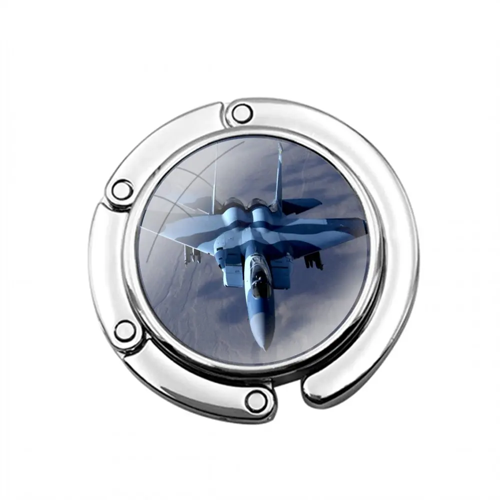 Складной крючок для кошелька в стиле милитари хранения женской настольной сумки