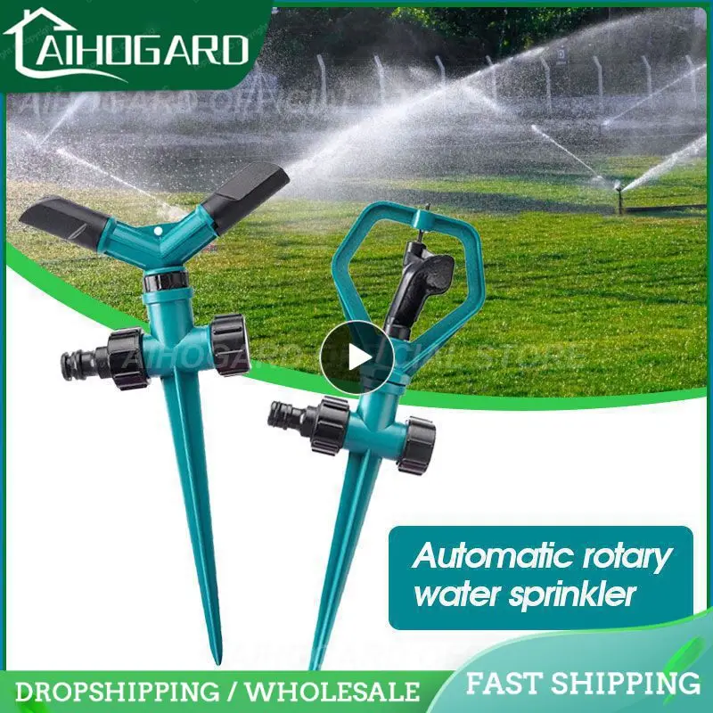 

360 ° Rotating Automatic Irrigation Equipment Portable Lawn Ground Insert Water Sprinkler Tools Garden Dusting Watering Supplies