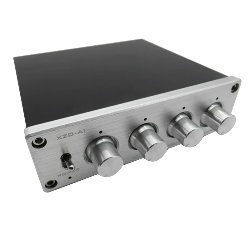 

FULL-HIFI Lossless 1 Input 4 Output RCA HUB Audio Distributor Signal Selector Switch Source Switcher Volume Amplifier