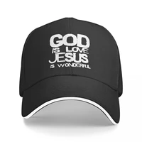 baseball cap men god islove jesus is wonderful team fashion caps hats for logo asquette homme dad hat for men trucker cap