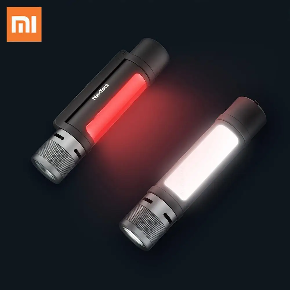 

Xiaomi NexTool Outdoor 6 In 1 LED Flashlight Ultra Bright Torch Waterproof Camping Night Light Zoomable Portable Emergency Light