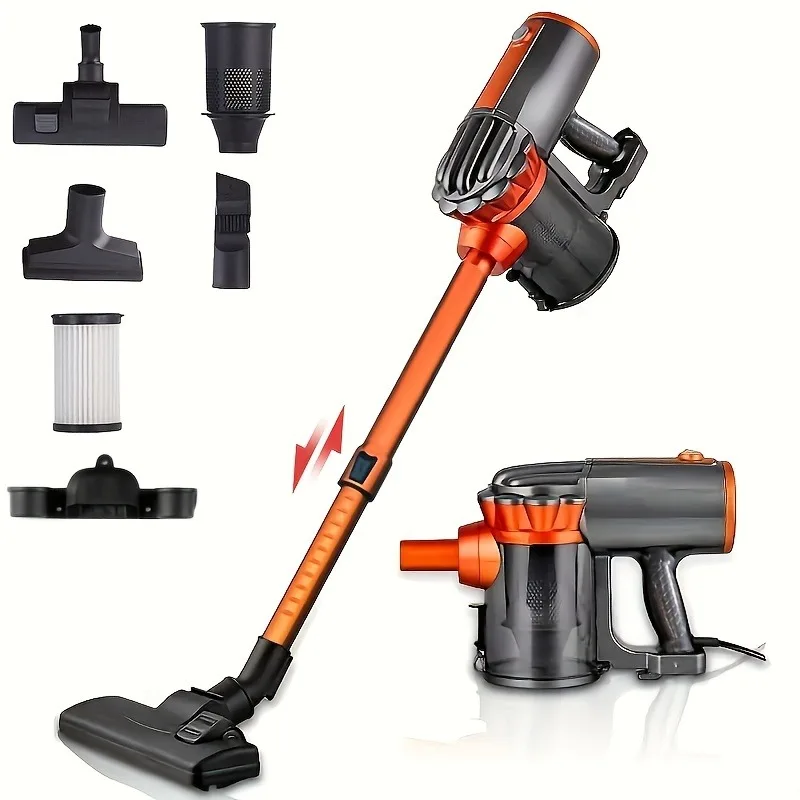 

110V Vacuum Cleaner Dry And Wet Dual Use 600W High-power Vacuum Cleaner, Portable Household Low Noise, Handheld Vacuum Cleaner,