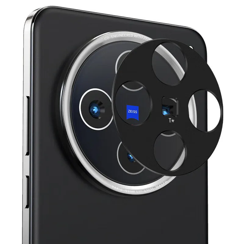 Алюминиевое металлическое стекло для объектива задней камеры vivo X200 Pro