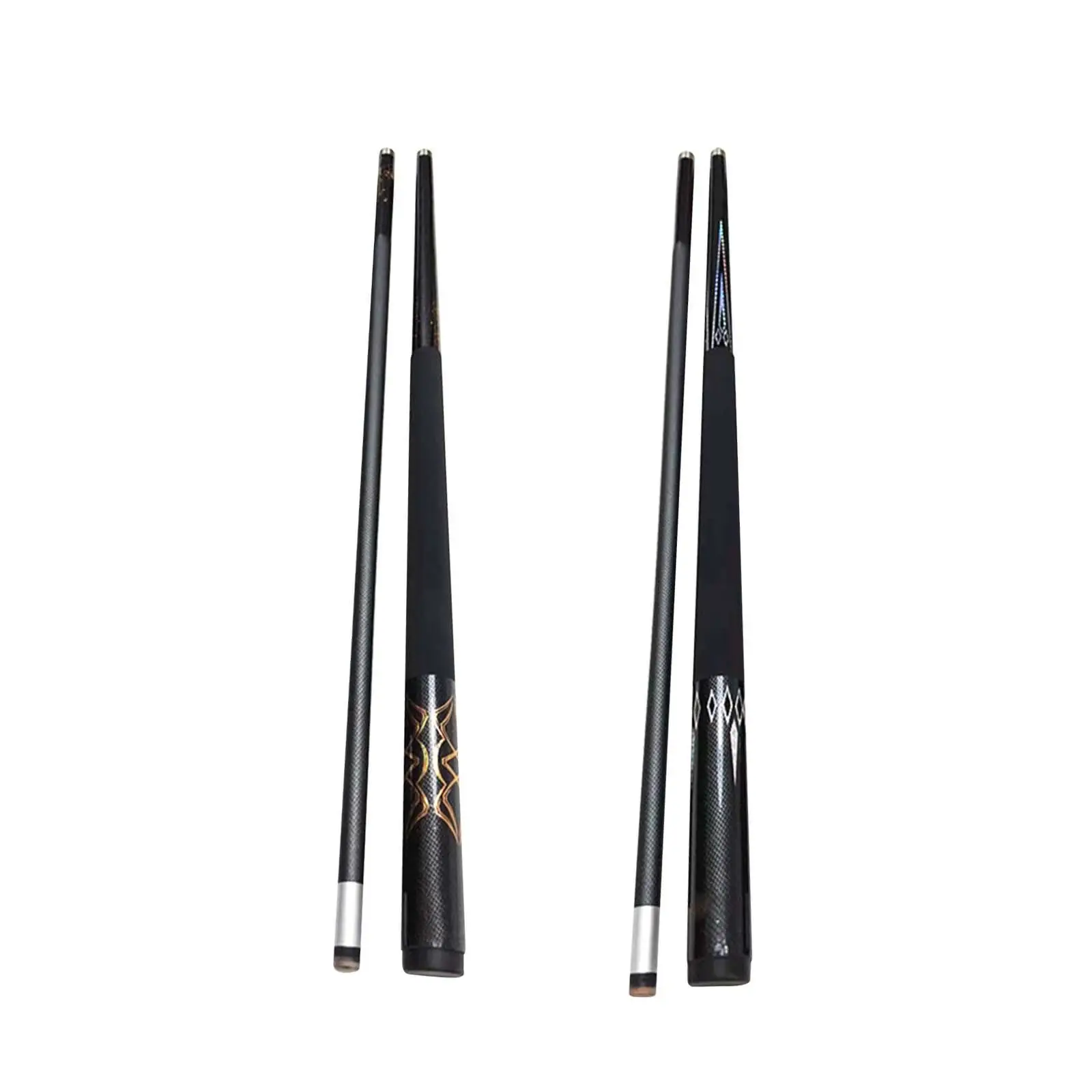 

Pool Cue Carbon Fiber 58 inch Segmented Billiard Cue Sticks for Unisex Adult