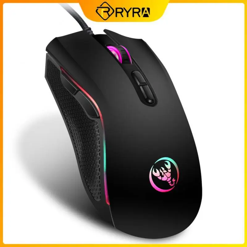 

Игровая проводная мышь RYRA 4 Gear, 3200dpi, регулируемая, с подсветкой