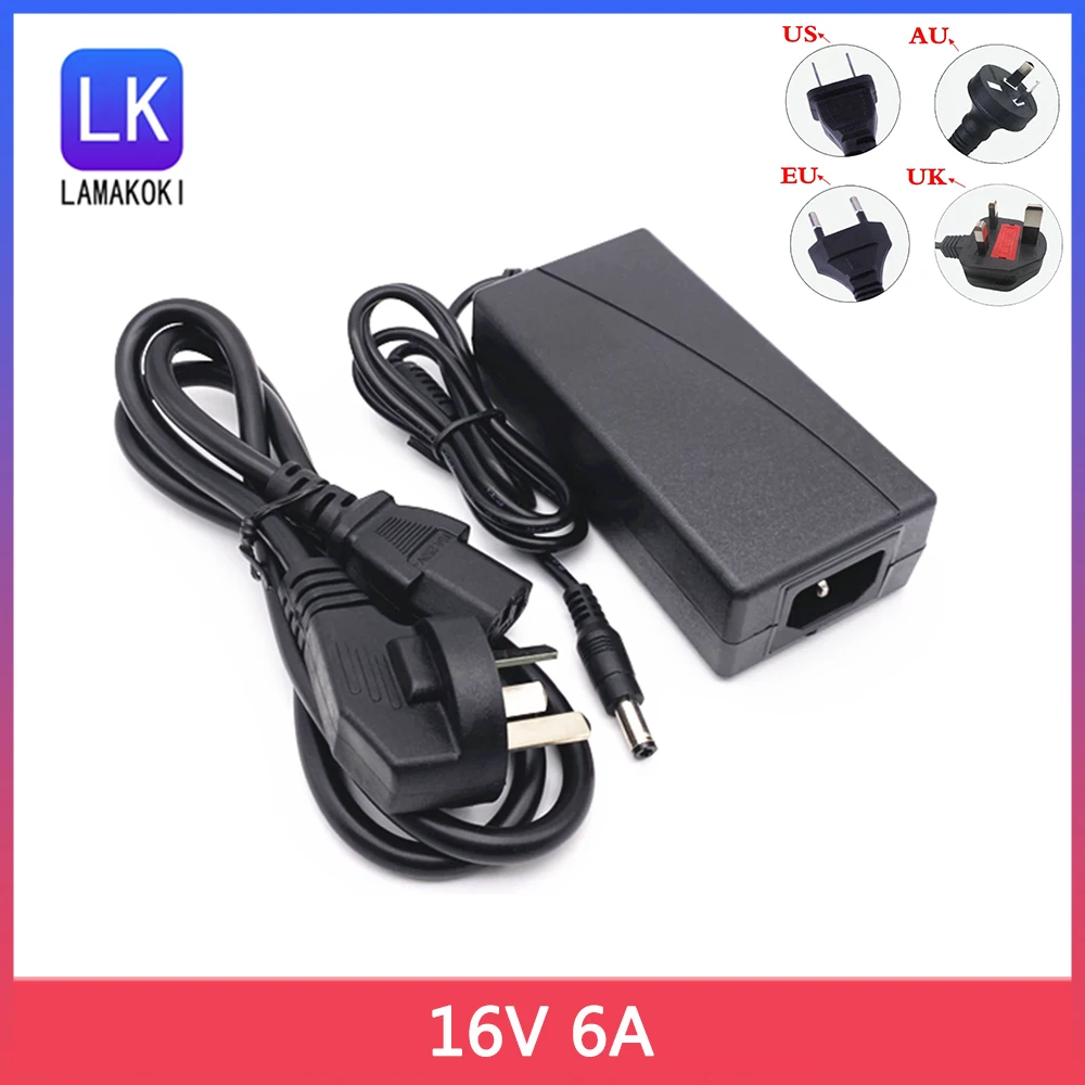 220V To 16V 6A Power Adapter Switching Power Supply 16V 5.5A Power Supply DC Output Power Transformer