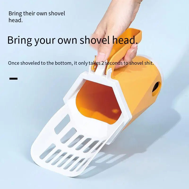 

Лопатка для домашних животных, встроенное хранилище, выделения, электронные принадлежности