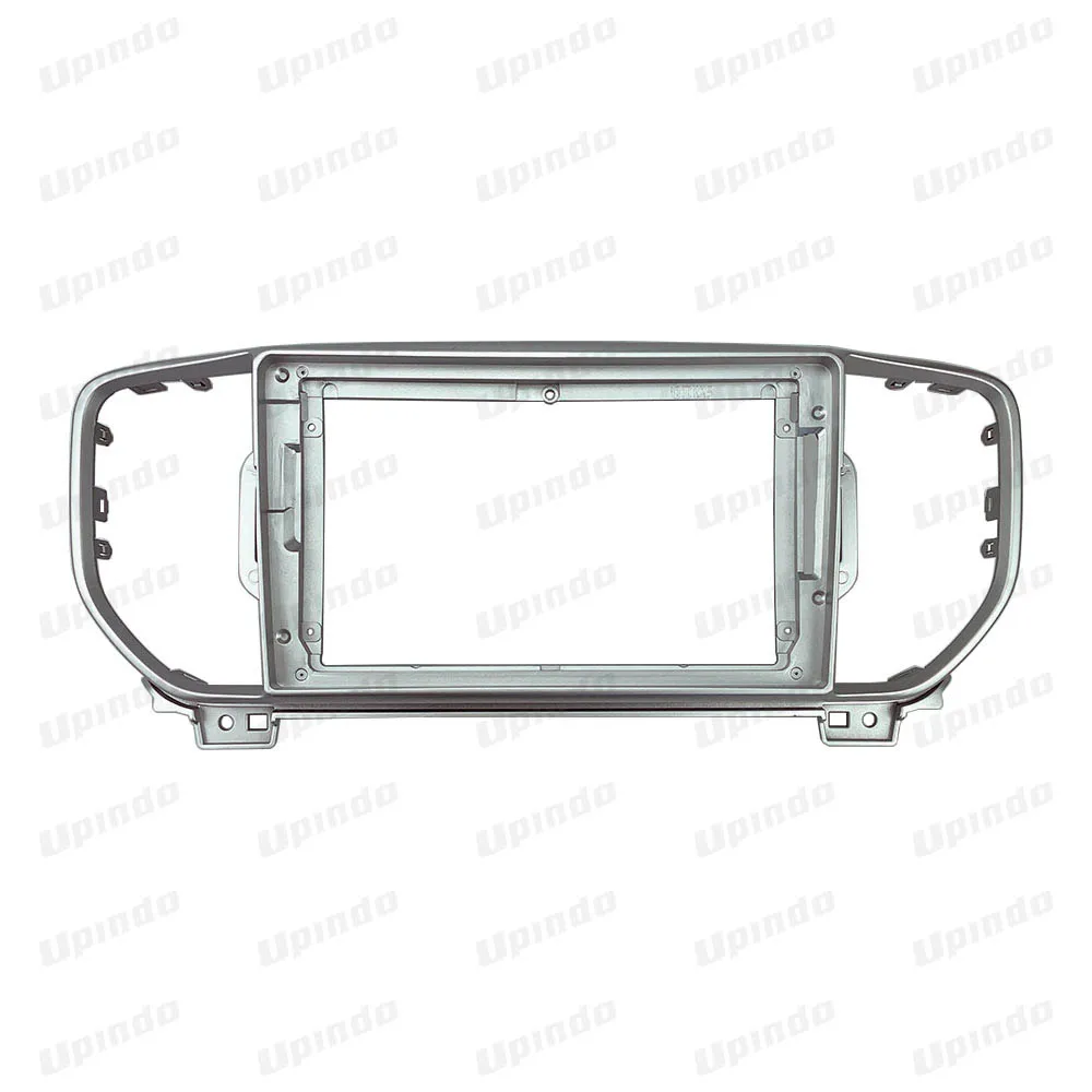 2 Din 9 дюймов Автомобильный радиоприемник установка DVD GPS Mp5 пластиковая панель