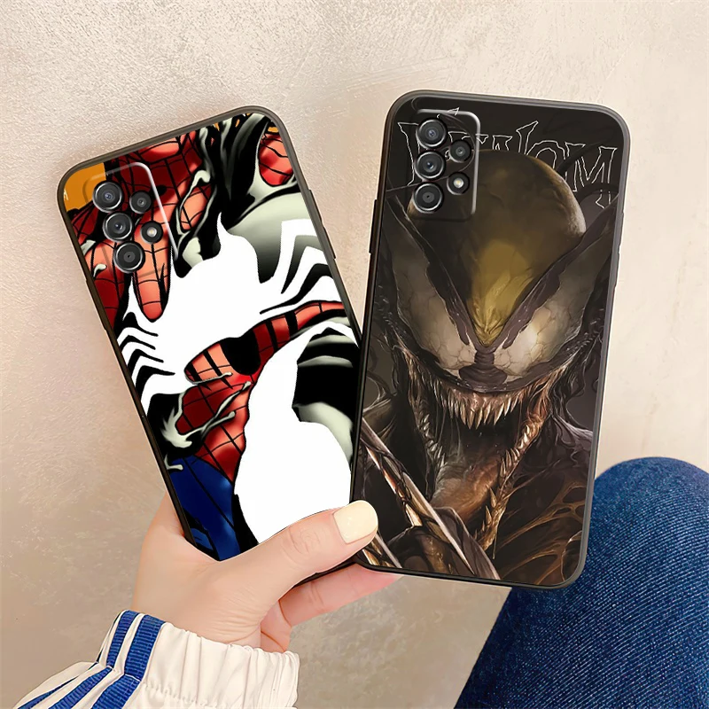 

Marvel Venom Phone Cases For Samsung Galaxy S20 FE S20 Lite S8 Plus S9 Plus S10 S10E S10 Lite M11 M12 Soft TPU Carcasa Coque