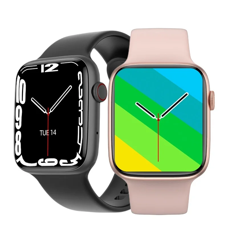 

Original 44mm Smartwatch Men's Smart Watch Custom Watch Face Ai Voice Make Calls 2021 Women Fitness Bracelet For Apple Android