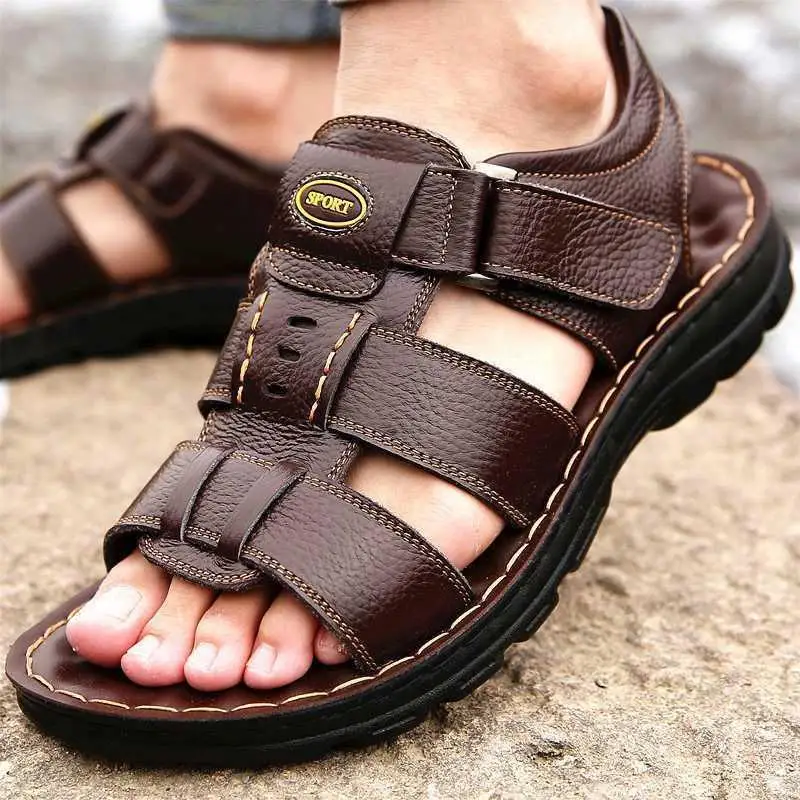 Soft Sandal Men Roman Comfortable Outdoor Beach Walking Footwear