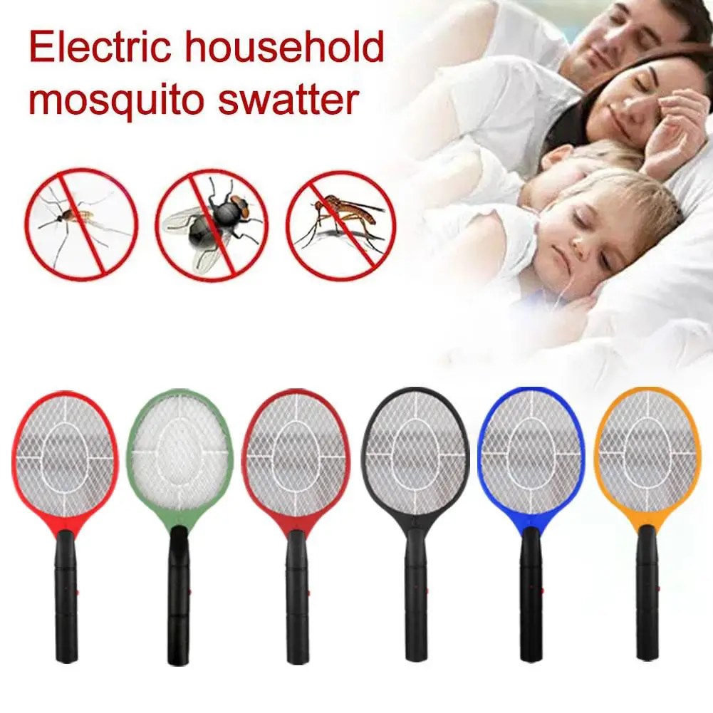 Mosquito Swatter Беспроводная аккумуляторная мощность Электрическая мухобойка Insects Racket