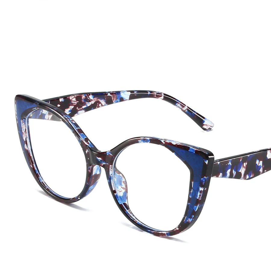 Новая модная оправа для очков Индивидуальная сумка большая Плоские линзы