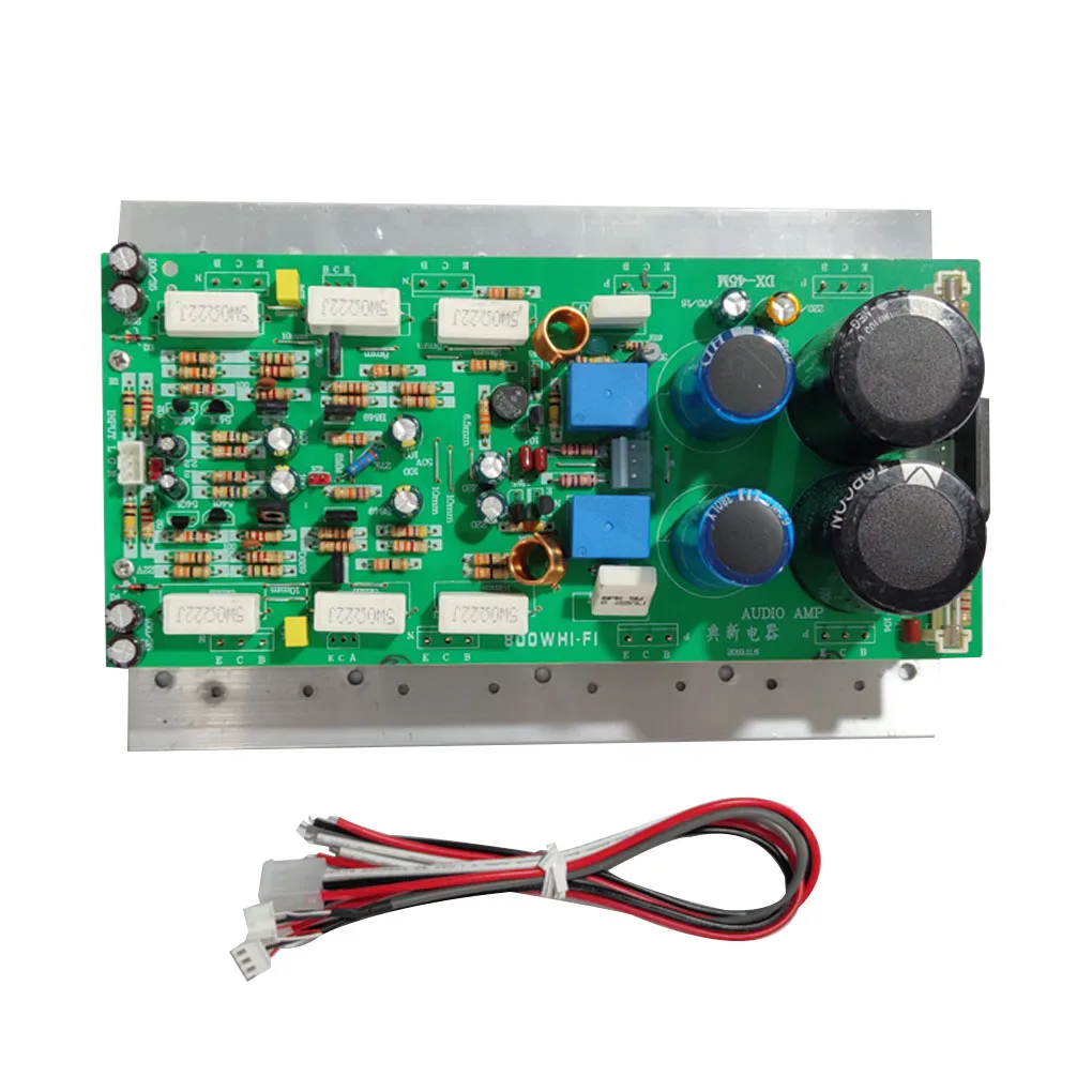 

AIYIMA SanKen1494/3858 800W Stereo Dual-channel Power 450W+450W Amplifier Board Circuit Design Audio Amplifier Board AC24-36V