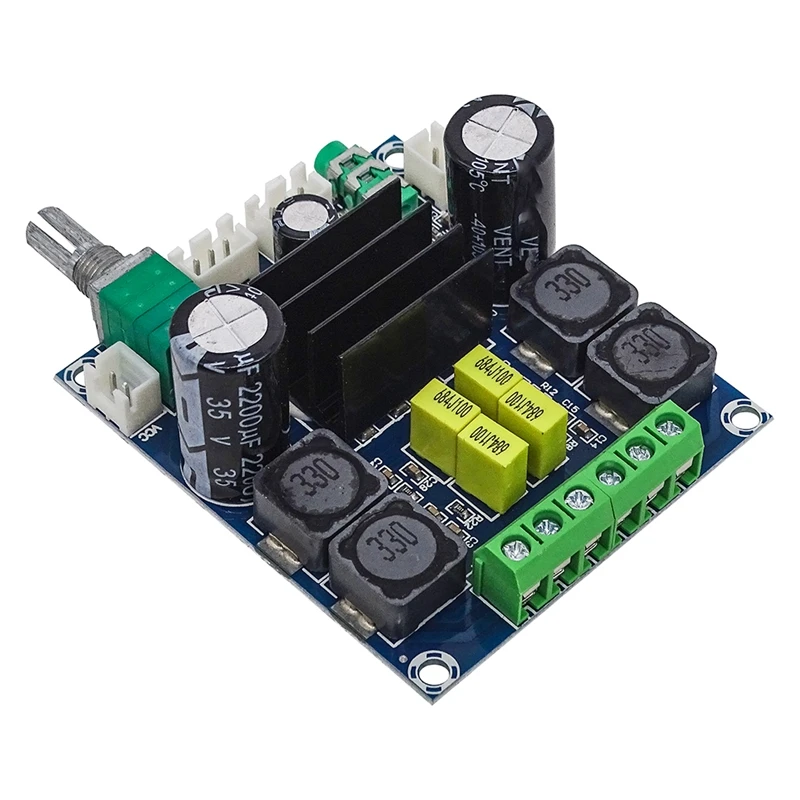 

Новинка, двухканальная плата стереоусилителя, TPA3116D2, усилитель для динамика, 50 Вт, x2, высокомощная плата цифрового усилителя мощности