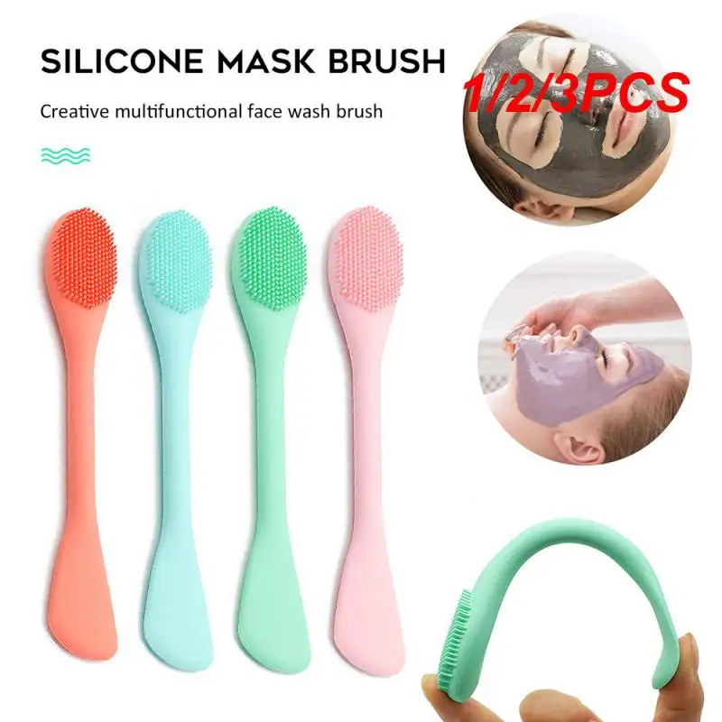 

1/2/3 шт., силиконовая щётка для чистки пор