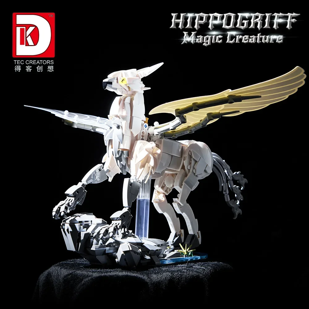 Гарри Поттер Hippogriff Building Blocks MOC Magic World Creature Сборная модель Мини-кирпичи Фигурка