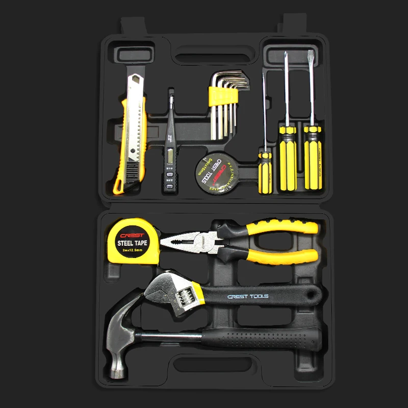 Case Hardware Tool Box Wrench Screwdriver Home Suitcase Tool Box Set Waterproof Storage Box Boite A Outils Tool Case DJ60TB