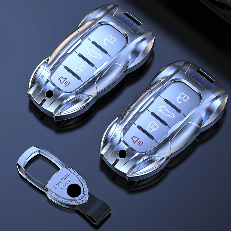 

Metal Car Remote Key Cover Case Holder Shell Bag Styling Fob For GWM Haval H6 HEV H9 H2 Hover F7x Dargo Jolion S Accessories