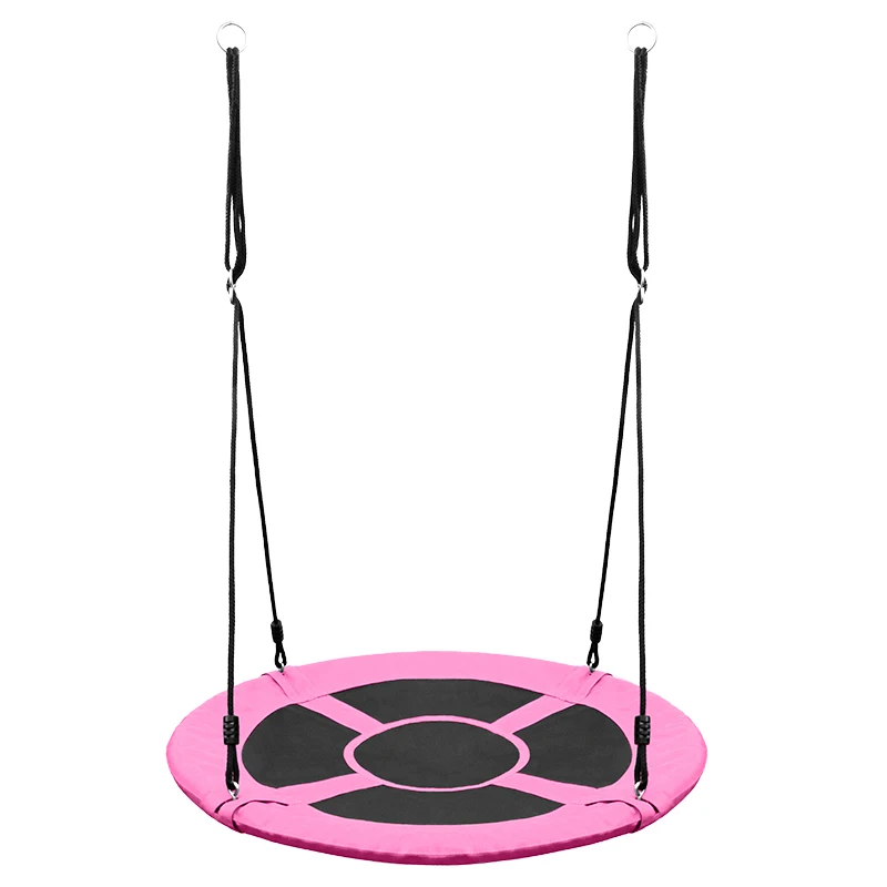 

Tree Swing Fabric Hanging Swing Outdoor Pink Swing