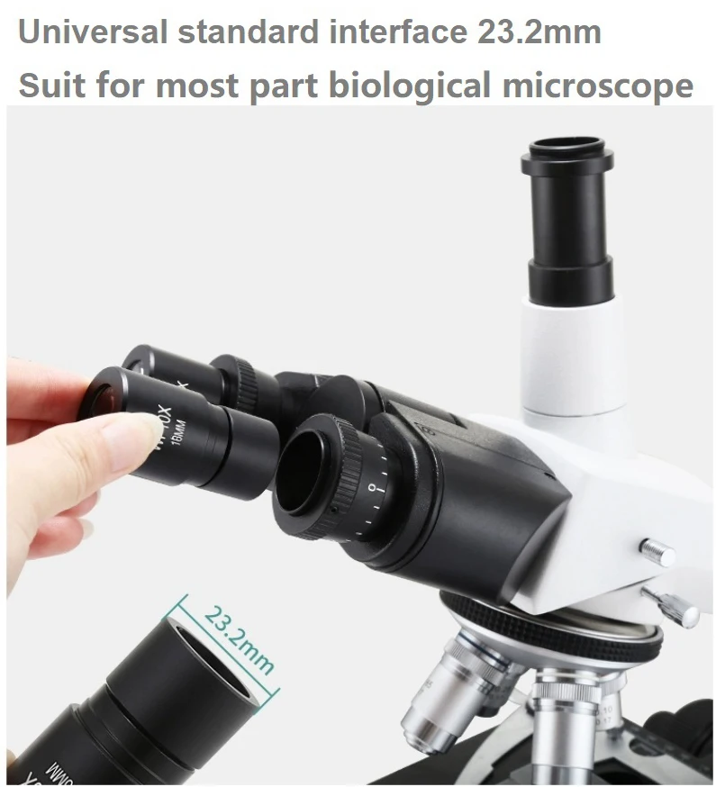 2 шт. 5X 10X 15X 16X 20X 25X универсальная бинокулярная полевая лабораторная линза для глаз