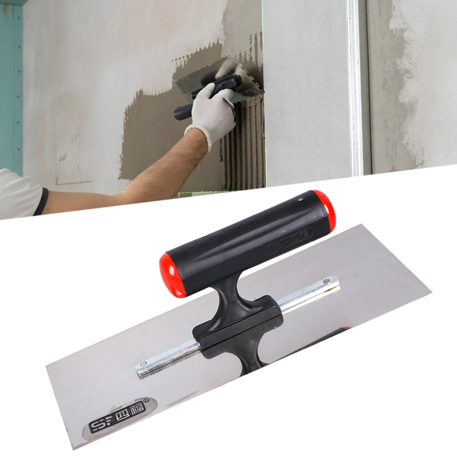 Colher de pedreiro para gesso acartonado, construção, cimento, ladrilhos, reboco, concreto, rejuntamento