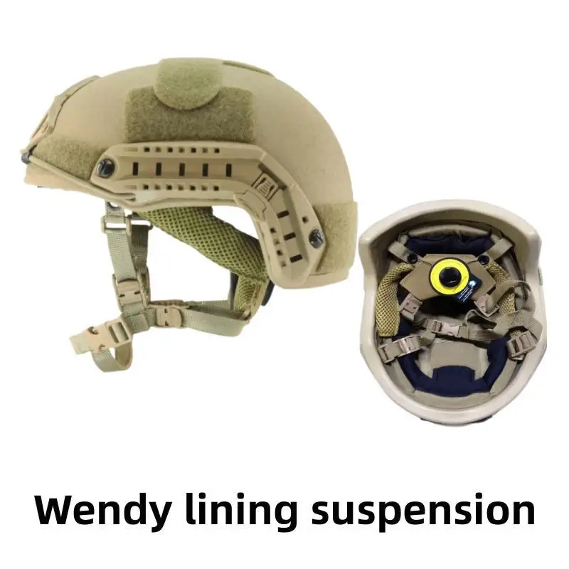Фото Тактический шлем Kevla Ballistic ACH Высококачественный баллистический шлем NIJ IIIA FAST Wendy's Suspension Pad Баллистический шлем №3