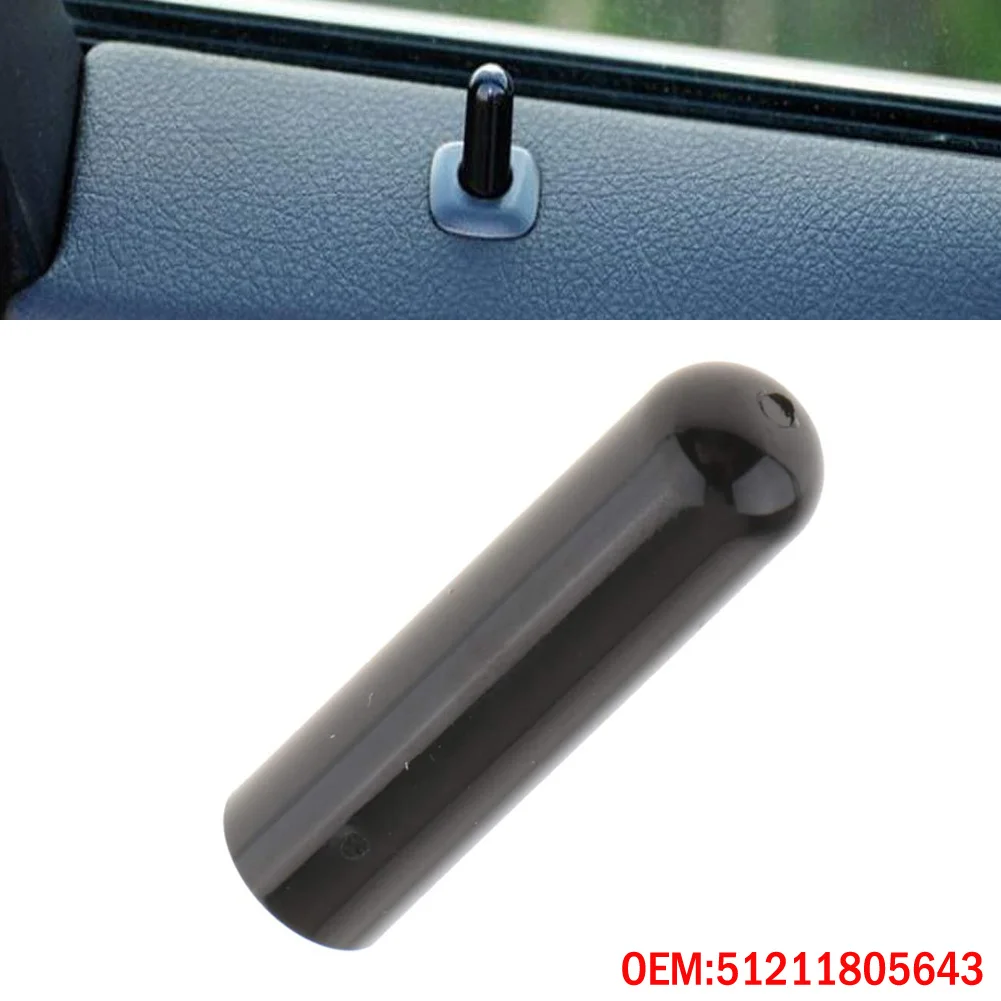 

1pcs Black Door Lock Knob For BMW E36 E70 E82 E85 E90 51211805643 Durable And Cost-effective Interior Door Handle