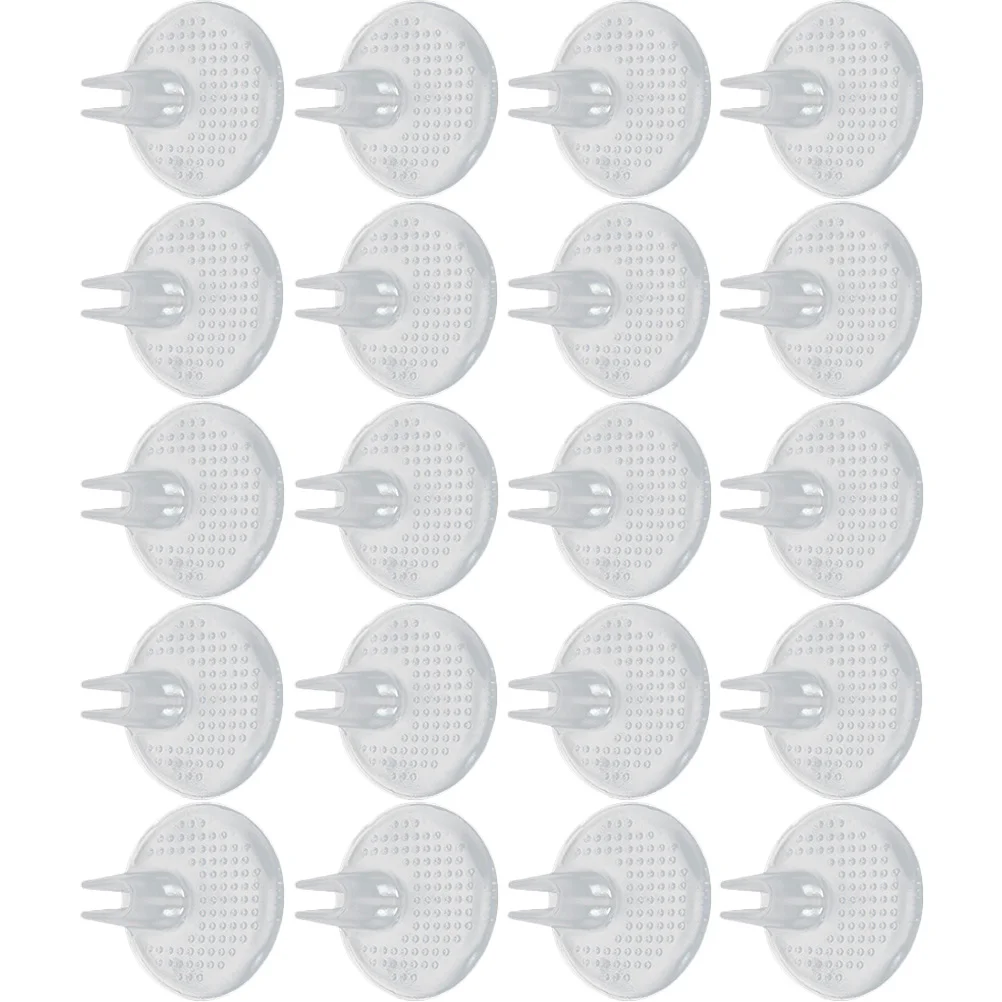 

10 Pairs Foot Rest Small Sandal Cushions Replaceable Metatarsal Pads Gel Silicone Summer