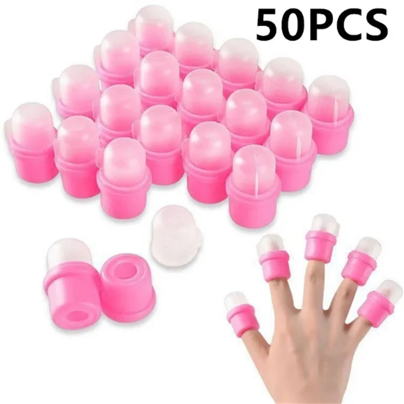 10/20/50/100 шт. многоразовые розетки для дизайна ногтей