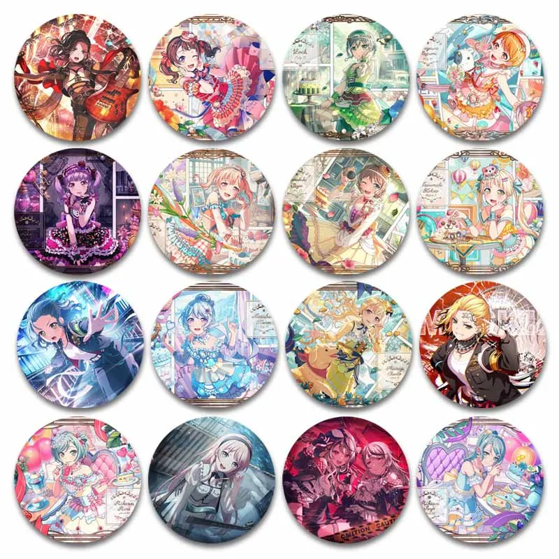 Kawaii Toyama Kasumi Arisa Ichigaya значок мультфильм BanG Dream булавки повседневная жизнь броши