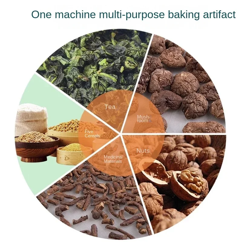 1000 Вт дегидратор электрическая клетка для выпечки бытовой маленький чай Титян