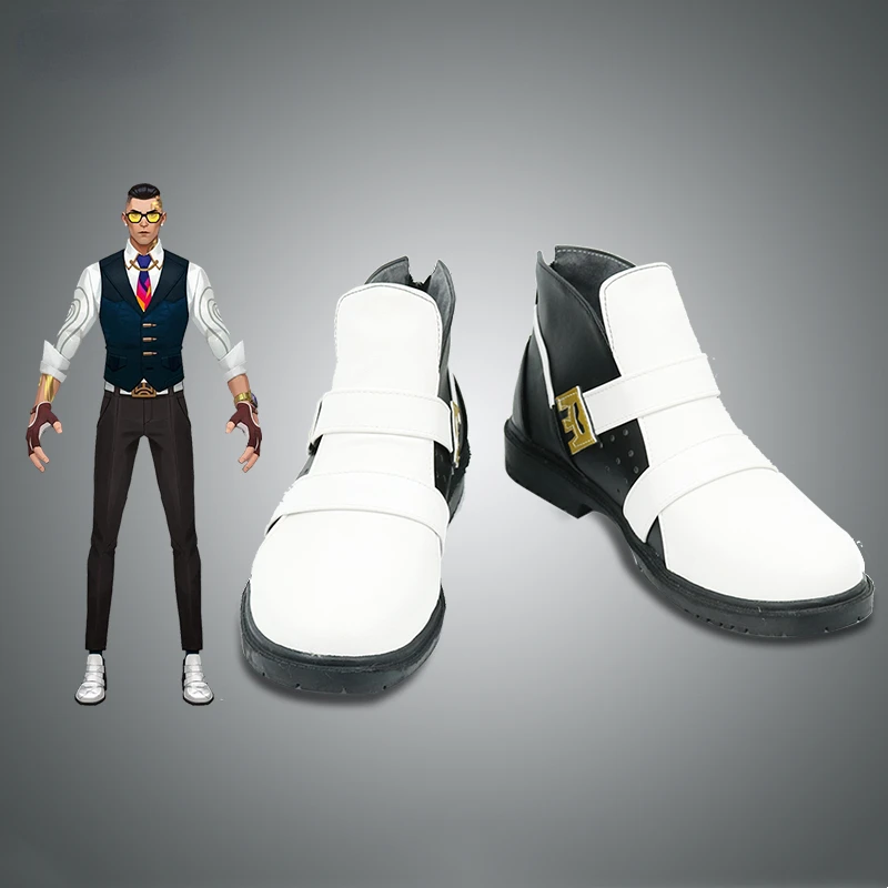 

YM Cosplay VALORANT Chamber Cosplay Shoes Custom Made Boots