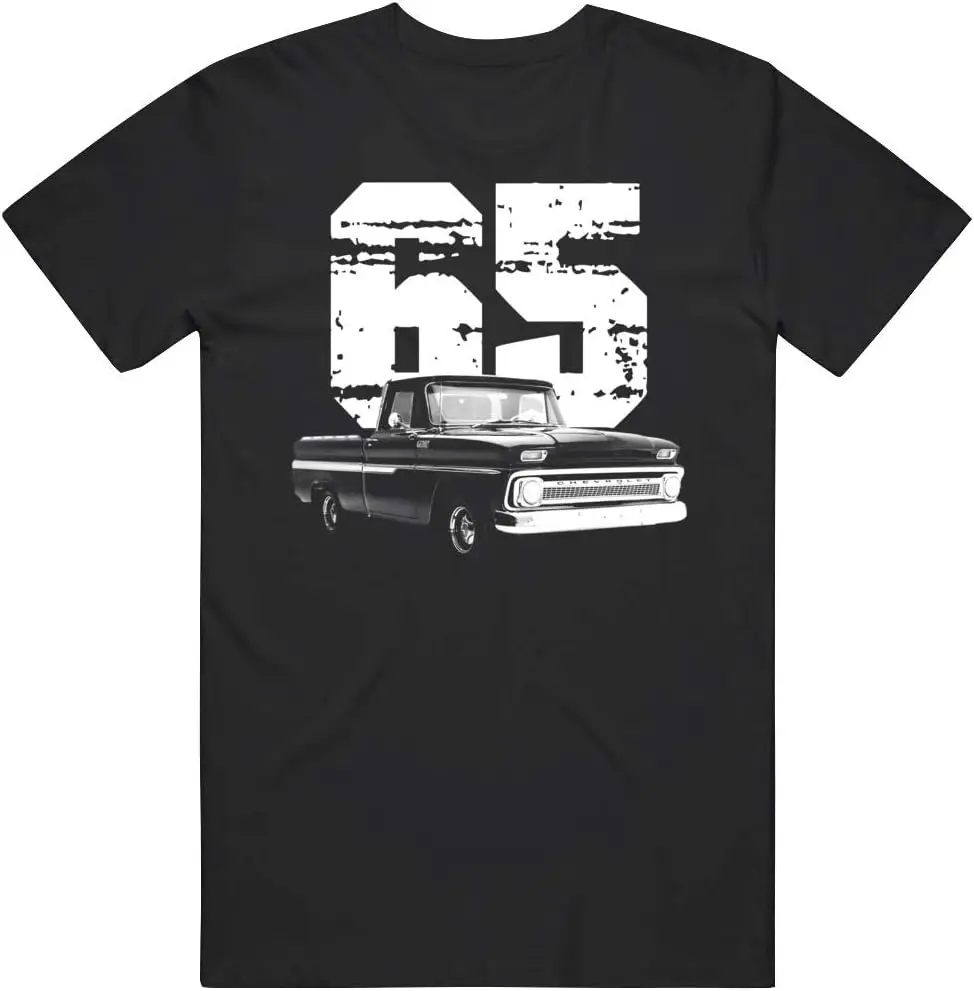 Модель 1965 года футболка C10 для грузовика вид спереди и три четверти