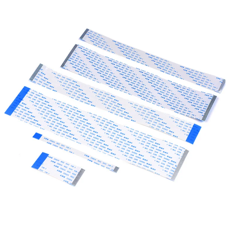 2 шт. Гибкий плоский кабель FFC FPC с шагом 1,25 мм, 4-контактный тип A/B, длина 100 мм, 200 мм, 300 мм, 4P 6P 8P 12P 16P 18P 30P 20P 26P 14P 10P