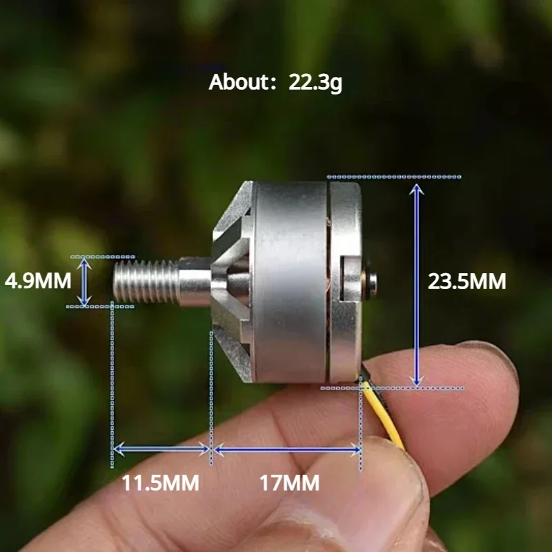 BLDC1806-9N12P 3-фазный бесщеточный двигатель постоянного тока 12 В 3300 кв