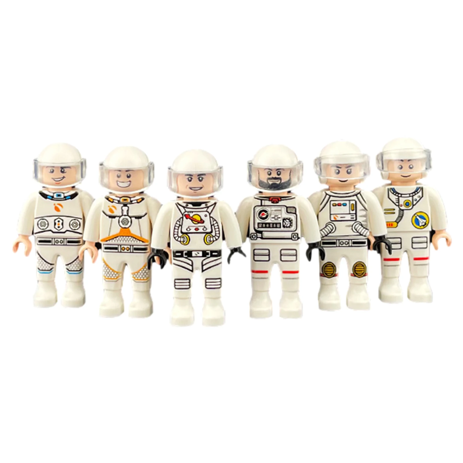 

Aerospace Astronaut Anime Bricks Movies Anime Dolls Mini Action Toy Figures Building Blocks Easy Assemble Blocks For Kid Gifts