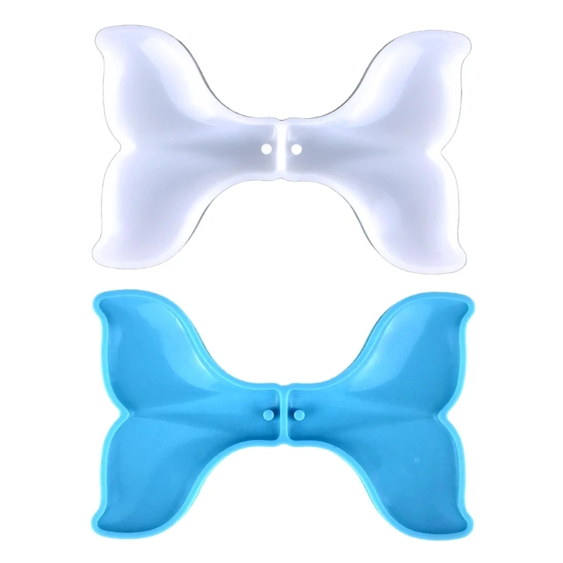 

Silicone Pendant Moulds Clay Molds Fish Tail Shaped Silicone Keychain Moulds